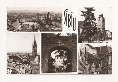 RF45 -Carte Postala- Sibiu, circulata 1967 foto