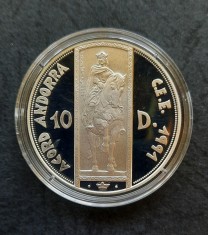 10 Diners &quot;Acord Andorra&quot; 1995, Andorra - A 3451