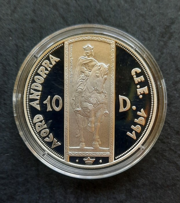 10 Diners &quot;Acord Andorra&quot; 1995, Andorra - A 3451