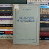 N.A. VLASOVA - MUNCA LOGOPEDULUI CU PRESCOLARII BALBAITI , 1958 *