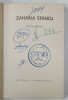 VERSURI de ZAHARIA STANCU , 1962 , FORMAT MIC