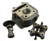 Chiulasă Scuter China 4T GY6 50cc Completă - Capac, Supape, Ax Came, Culbutori - Scutere Chinezesti: Firstbike, Express, Galaxy