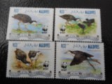 Maldives-Fauna wwf,pasari-serie completa,nestampilate MNH