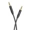 Cablu audio XO NB-R211C, mini jack 3.5 mm AUX, 1m, Negru
