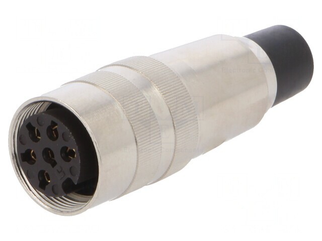 Conector M16 Mufă Mamă Lipire pe Cablu 6-PIN 5A 250V Drept