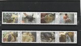 Tonga 2013 - Fauna marina , serie 4 valori (I+II) , dantelate , MNH , Mi.1860-1867
