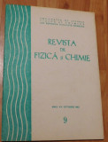 Revista de fizica si chimie Nr. 9 din 1983