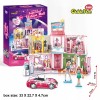 Cubic Fun - Puzzle 3D si Stickere Mall 157 Piese