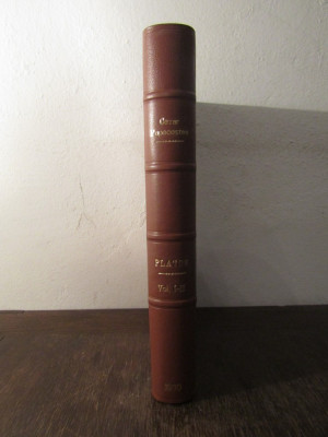 Platon - Cezar Papacostea ( 2 volume ,1930) foto