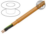 Cablu PUR-ORANGE-JZ 5G2,5mm2 300V,500V Cu Litata