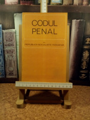 Codul Penal al Republicii Socialiste Romania &amp;quot;A5325&amp;quot; foto
