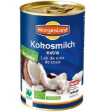 Bautura Cocos Bio MorgenLand, 400ml, Vegan, Agricultura Ecologica, Lapte de Cocos, Inlocuitor Crema