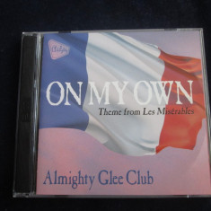 Almighty Glee Club - On My Own _ cd,album _ Almighty ( 2013, UK )