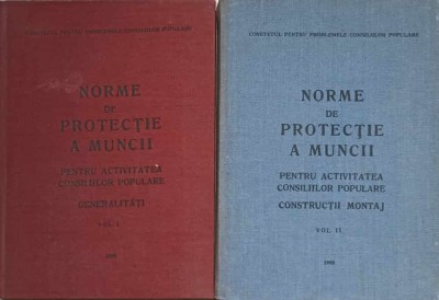 NORME DE PROTECTIE A MUNCII PENTRU ACTIVITATEA CONSILIILOR POPULARE VOL.1-2-COLECTIV-236357 foto