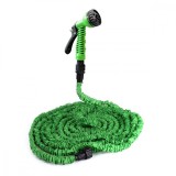 Furtun extensibil Verde Extreme Rezist, pentru gradina, presiune reglabila, pistol inclus, expandabil, 30 M, pulverizare rapida