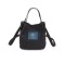 Geanta de umar tip messenger pentru fete si femei 12 x 16 x 18 cm-Culoare Negru