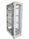 Rack pentru servere Rittal 42U 600x2050 mm, cu roți, doar structura, fără panouri laterale