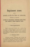 1664SPN Regulament intern pentru școala civilă de fete cu internat, &icirc;nființată și susținută &icirc;n Sibiiu de ASTRA, președinte Iacob Bologa, 1887