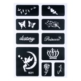 șabloane Tatuaje Set 10 Modele Femei