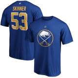 Buffalo Sabres tricou de bărbați Jeff Skinner #53 Stack Logo Name &amp;amp; Number - XL, Fanatics Branded
