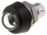 Montură metalică convexă IP67 pentru LED 5mm