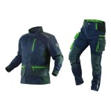 Set imbracaminte de lucru,geaca si pantaloni,model Premium,bleumarin,L/52,NEO