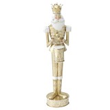 Cumpara ieftin Figurina Spargatorul de Nuci metal auriu alb 10x9x38 cm