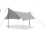 Prelata Camping Heinner 5.5x4.3m Impermeabila Bej, Adapost Cort, 2 Stalpi 240cm, 8 Cuie, 8 Corzi Sustinere, Husa