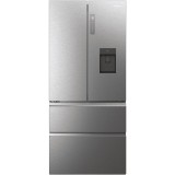 Side by side French Door Haier HFW7819EWMP, 537 l, Total No Frost, Clasa E, Air Surround, Humidity Zone, MyZone, WiFi/ hOn app, Dispenser apa, H 192cm