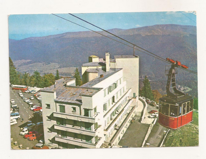 RF42 -Carte Postala- Sinaia, Hotelul Alpin cota 1400, circulata 1974
