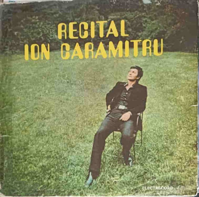 Disc vinil, LP. RECITAL ION CARAMITRU-ION CARAMITRU-219695
