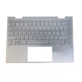 Carcasa superioara cu tastatura palmrest Laptop, HP, Envy X360 13-AY, 13Z-AY, TPN-C147, M82698-001, M15290-001, AM2UT000450, AM2UT000490, AM2UT000900,
