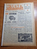 Loto pronosport 3 iulie 1962- steaua-dinamo,echipa de fotbal filaret campioana