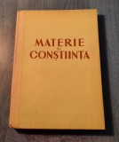 Materie si constiinta F. I. Hashacih