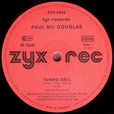 Paul Mc Douglas - Turbo-Geil (Vinyl) foto