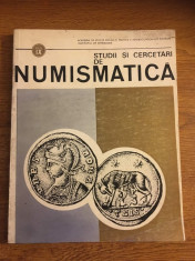 Studii si cercetari de numismatica IX 1989 foto
