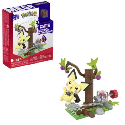 POKEMON MEGA SET DE CONSTRUCTIE FORAJELE FORESTIERE ALE LUI PICHU foto