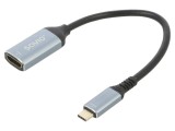 Adaptor HDMI 2.0 SAVIO pentru Thunderbolt 3 și USB-C
