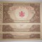 LOT 3 BANCNOTE 10000 ZECE MII LEI -20 DECEMVRIE 1945 - SERII CONSECUTIVE