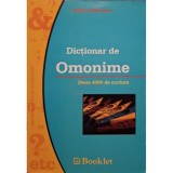 Andreea Bancescu - Dictionar de omonime - Peste 4000 de cuvinte (Editia: 2004)