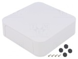 Carcasă ABS Albă IP40 150x150x45mm