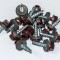 Suruburi Autoforante Cap Hexagonal 4.8x20 mm Maro Ral 8017 - 250 Buc/cutie