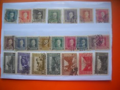HOPCT LOT NR 631 BOSNIA SI HERTEGOVINA /[ AUSTRO UNGARIA ] -23 TIMBRE VECHI-STAMPILAT