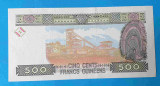 Bancnota Africa Guinea 500 Francs serie GH003010 - UNC - Superba