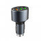 Incarcator Auto Ldnio QuickCharge 3.0 (C703Q), 3*USB, 3 Amperi, Cablu MicroUSB inclus, Negru
