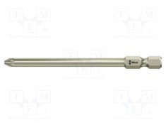 Capăt de șurubelniță WERA Pozidriv PZ2 89mm oțel inoxidabil