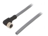 Cablu de conectare M8 unghi 5m 36VAC 2.2A PUR