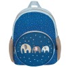 Ghiozdan gradinita albastru, ELEPHANT, 31x24x9 cm, 7Toys