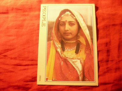 Ilustrata India People - Indianca Rajasthani foto