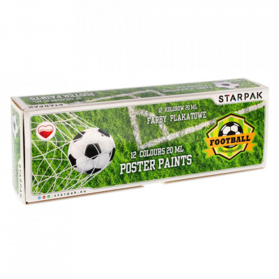 Guase Fotbal, 20 ml, 12 culori - STARPAK foto